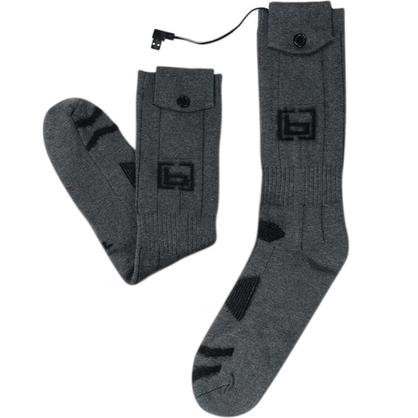 product variation BANDED Gray Heat Wool Socks (B1240008-GR) image