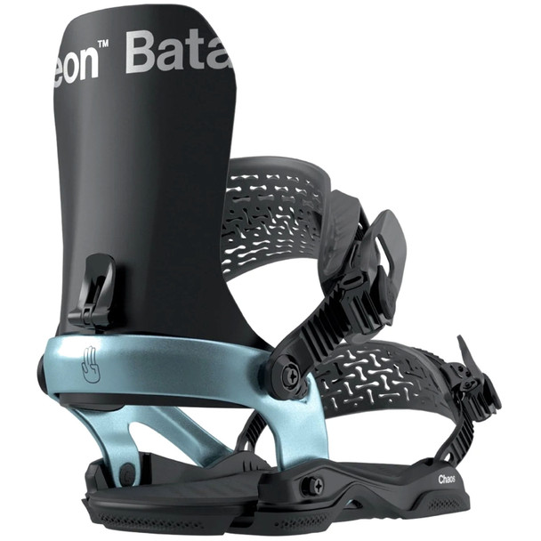 product variation Bataleon Mens Chaos AsymWrap snowboard bindings in Black Pearl image