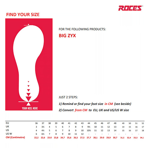 product variation ROCES Big Zyx Black/Red Inline Skates (ZYX-400812-00001) image