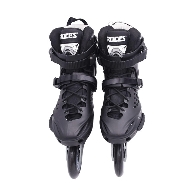 product variation Open Box (Great condition, limited use): ROCES Inline  X35 3X110 Tif, Color: Black/Silver, Size: 12M (X35-400794-00002-46) image