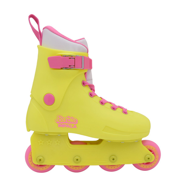 product variation Open Box (Great condition, limited use): IMPALA Lightspeed Inline Skate, Color: Barbie Bright Yellow, Size: 6 (IMPINLINE1-BARBIE-BRIGHT-YELLOW-6_2) image