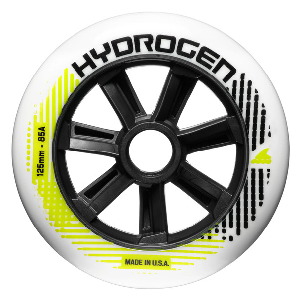 product variation ROLLERBLADE Hydrogen 125/85A 6Pcs White Wheels (06635200101) image