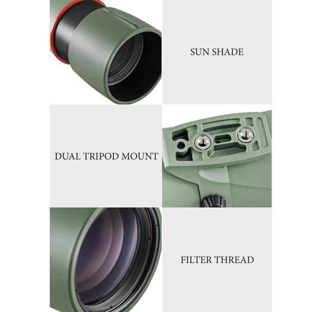 product variation KOWA TSN-66A Prominar 66mm Angled Spotting Scope w/ TE-11WZ II Eyepiece (TSN-66A-ZM-SET) image