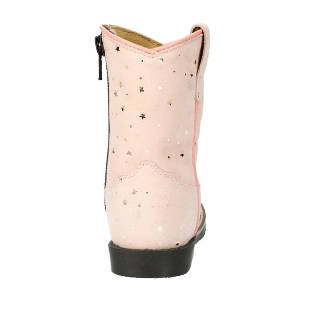 product variation SMOKY MOUNTAIN BOOTS Toddler's Autry Pink Leather Boots with Metallic Stars (3319T) image