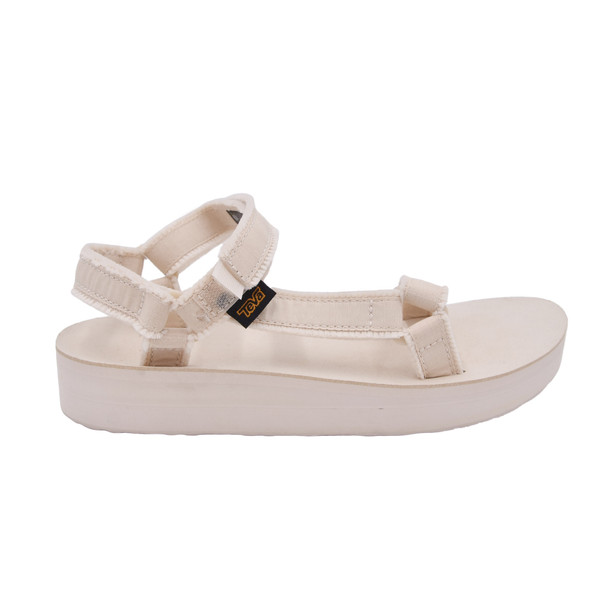 product variation Open Box (Great condition, limited use): TEVA Women's Sandal Midform Universal Canvas, Color: Birch, Size: 9 (1127570-BIR-09) image