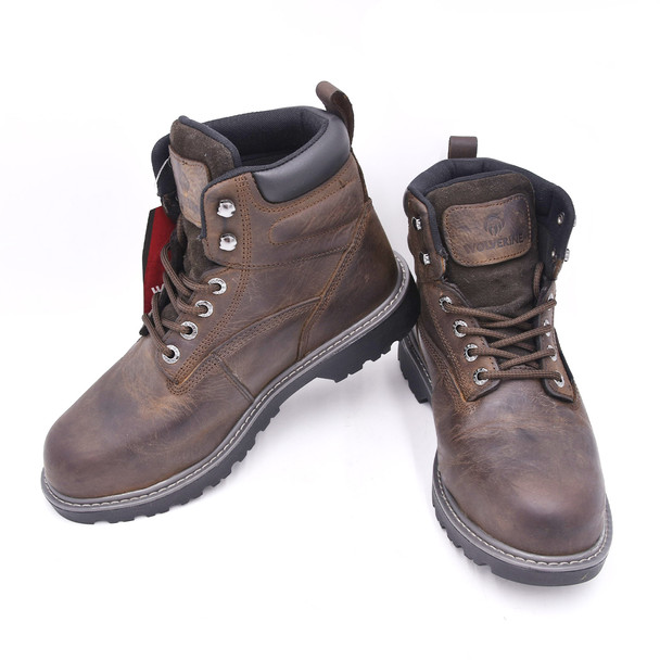 product variation Open Box (Great condition, limited use): WOLVERINE Floorhand Met, Color: Dark Coffee, Size: 9, Width: EW (W231024-9-EW) image