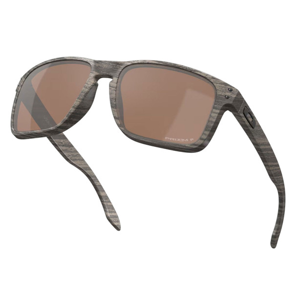 product variation OAKLEY Holbrook XL Sunglasses with Woodgrain Frame and Prizm Tungsten Polarized Lens (OO9417-0659) image