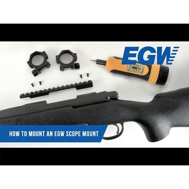 product variation EVOLUTION GUN WORKS HD 0 MOA Picatinny Rail Mount For Howa 1500 / Weatherby Vanguard Long Action (81050) image