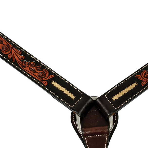 product variation PROFESSIONAL'S CHOICE Heritage Rawhide Braided Pony Breast Collar (3P6041-PONY) image