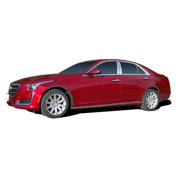 product variation QAA 10-Piece Stainless Steel Window Accent Package Fits Cadillac CTS 2014-2019 (WP54250) image