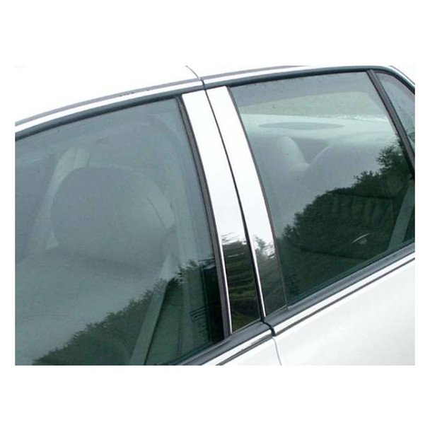 product variation QAA 4-Piece Stainless Steel Pillar Post Trim Fits Cadillac DeVille 2000-2005, Cadillac DTS 2006-2011 (PP40245) image