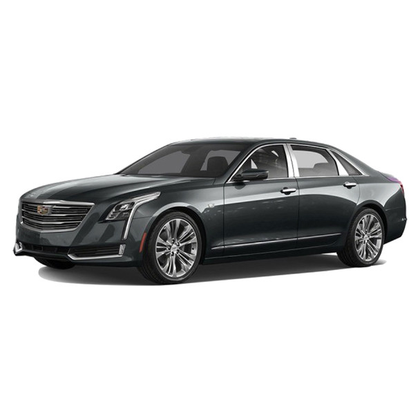product variation QAA 6-Piece Stainless Steel Pillar Post Trim Fits Cadillac CT6 2016-2020 (PP56231) image