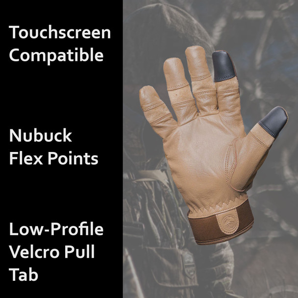 product variation GLACIER GLOVE El Jefe Brown Glove (737-BR) image