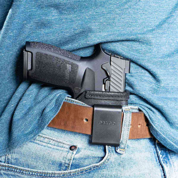 product variation GALCO Stow-N-Go Right Black IWB Holster For Smith & Wesson Bodyguard 2.0 .380 (STO648RB) image