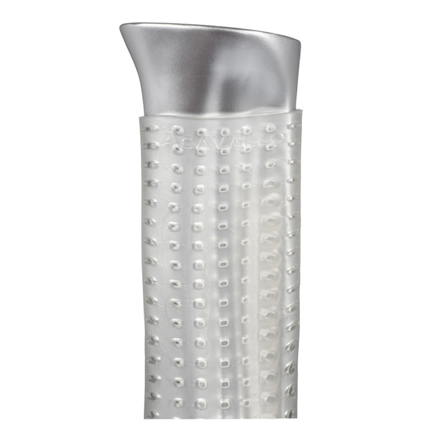 product variation ACAVALLO Compression Gel Transparent Leg Sleeves for Horses (AC779) image