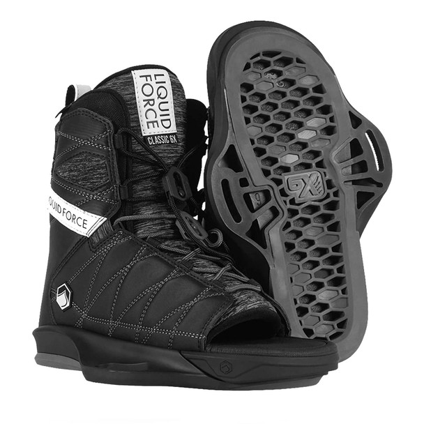 product variation LIQUID FORCE Classic 6x OT Wakeboard Bindings, Size 6-8 (2225458) image