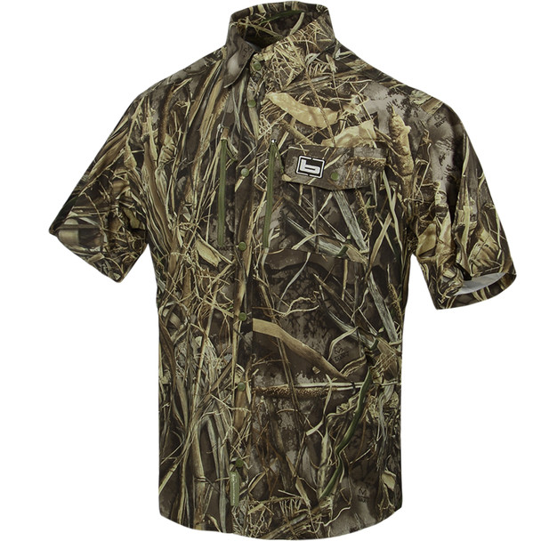 product variation Banded Mens Badlander lightweight short sleeve hunting shirt in MAX7 image