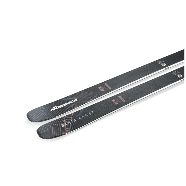 product variation NORDICA Women's Santa Ana 87 Coral/Blue/Black Skis (0A548800001) image