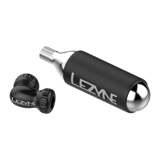 product variation LEZYNE Twin Speed Drive Gloss Black Co2 Bike Inflator with 16g Cartridge (1-C2-TSPDR-V104) image