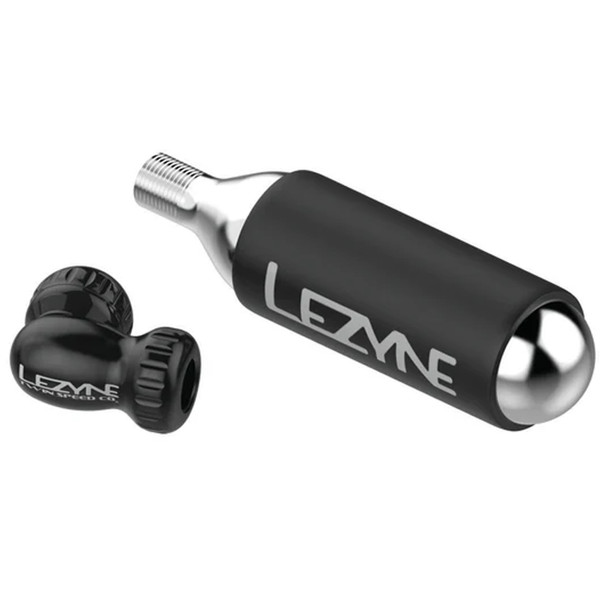 product variation LEZYNE Twin Speed Drive Gloss Black Co2 Bike Inflator with 16g Cartridge (1-C2-TSPDR-V104) image