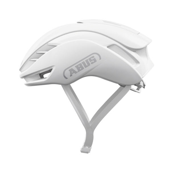 product variation ABUS GameChanger 2.0 pure white aero road cycling helmet image