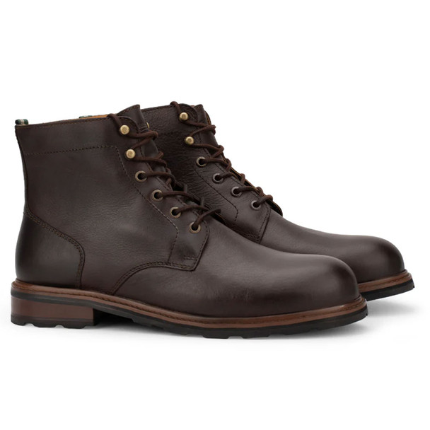 product variation MILWAUKEE Boots Men's Pfister Plain Toe Arctic Grip Brown Boots (20528-200) image