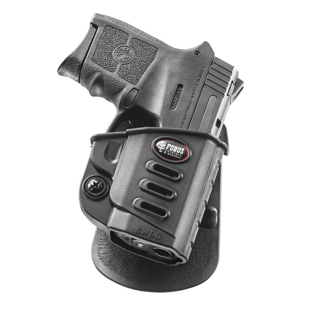 product variation FOBUS Evolution RH Paddle Holster For S&W M&P Bodyguard .380 Crimson Trace Integrated Red Laser (SWBG) image
