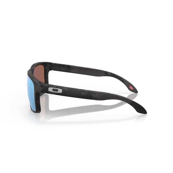 product variation OAKLEY Holbrook Matte Black Camo Frame/Prizm Deep Water Polarized Lenses Eyewear (OO9102-T955) image