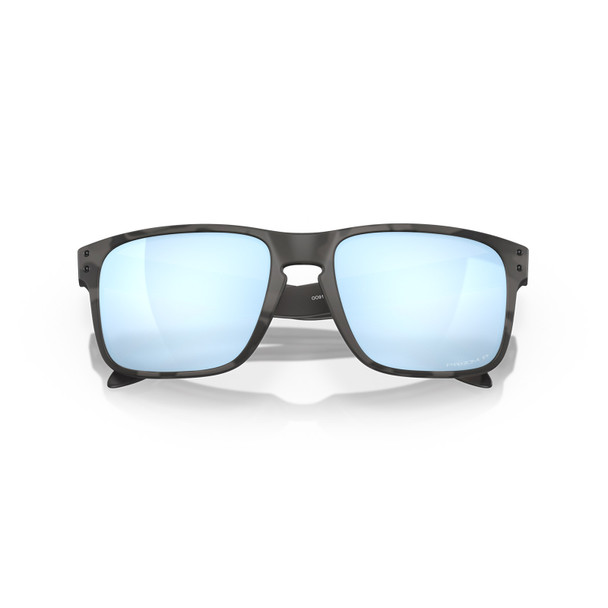 product variation OAKLEY Holbrook Matte Black Camo Frame/Prizm Deep Water Polarized Lenses Eyewear (OO9102-T955) image