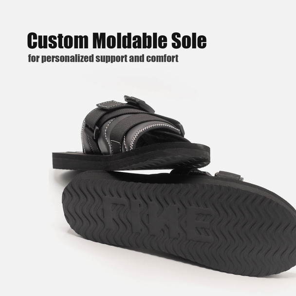 product variation LINE Slide 1.0 Black Sandal (LN240981001-par) image