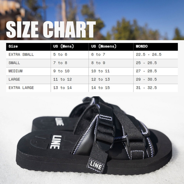 product variation LINE Slide 1.0 Black Sandal (LN240981001-par) image