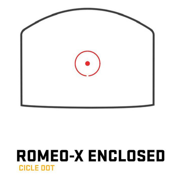 product variation SIG SAUER Romeo-X Enclosed Pro FDE Red Circle Dot Reflex Sight (SORX1302) image