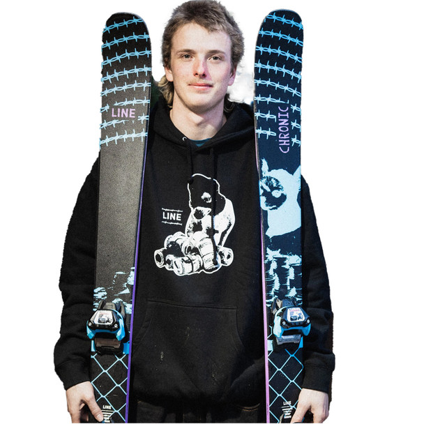 product variation LINE Ski And Destroy Black Hoodie (LN25138800) image