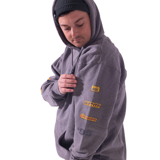 product variation LINE Full Speed Heather Gray Hoodie (LN25139100) image