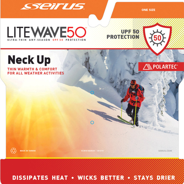 product variation SEIRUS Unisex LiteWave50 Black Neck Tube (8065.0.0010) image