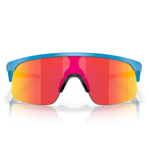 product variation OAKLEY Youth Resistor Sky Blue Frame/Prizm Ruby Lenses Sunglasses (OJ9010-0523) image