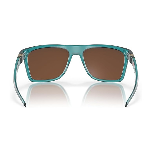product variation OAKLEY Leffingwell Matte Artic Surf Frame/Prizm 24K Polarized Lenses Sunglasses (OO9100-657) image