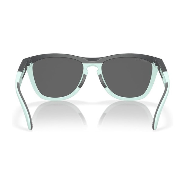 product variation OAKLEY Frogskins Range Matte Carbon/Blue Milksh Frame/Prizm Black Lenses Sunglasses (OO9284-355) image