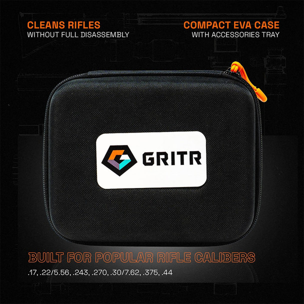 product variation GRITR Rifle Cleaning Kit .17 Through .44 Cal. - All the Essentials image