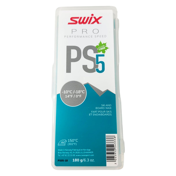 product variation SWIX PS5 -10 C/-18 C 180g Turquoise Wax (PS05-18) image