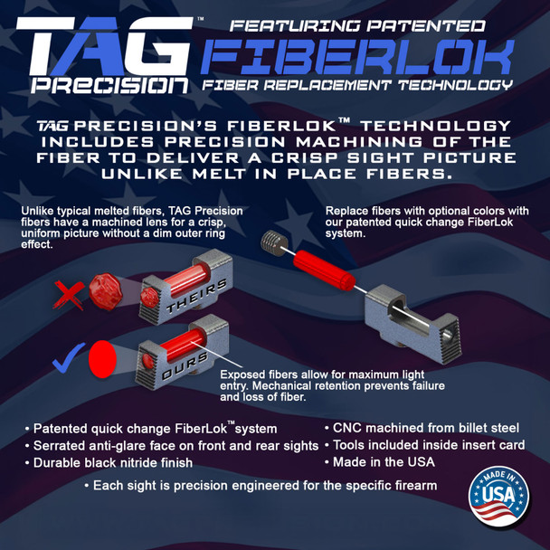 product variation TAG PRECISION TSH Tac Pistol Sights For Beretta (085BE085PN) image