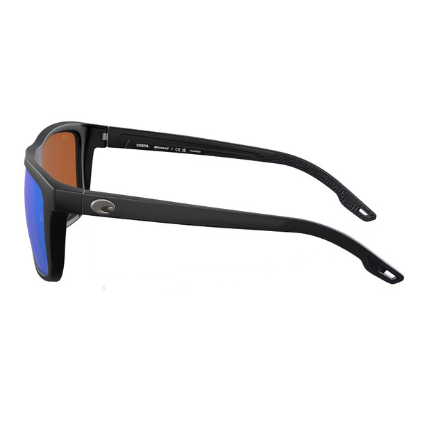 product variation COSTA DEL MAR Men's Mainsail Black/Green Mirror Polarized Sunglasses (06S9107-91070255) image