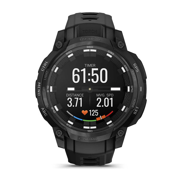 product variation GARMIN Instinct Crossover Tactical Amoled Black GPS Smartwatch (010-03398-02) image