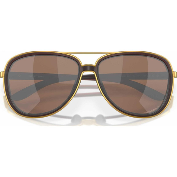 product variation OAKLEY Split Time Matte Rootbeer Frame/Prizm Tungsten Polarized Lenses Sunglasses (OO4129-2258) image