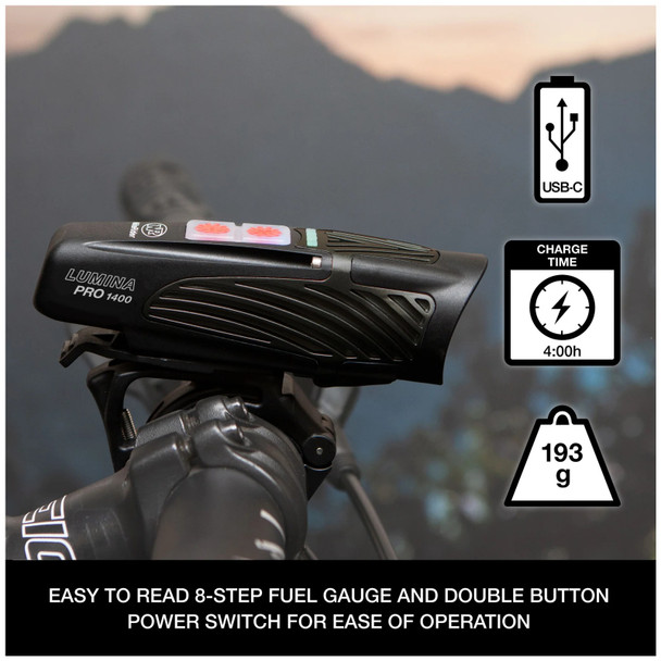 product variation NITERIDER Lumina Pro 1400 Front Bike Light (6856) image