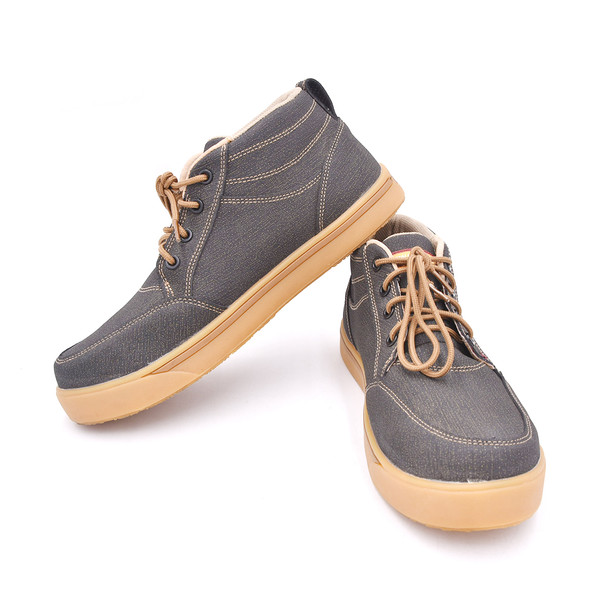 product variation Open Box (Stains on the soles): TWISTED X Men's Work Kicks, Color: Charcoal, Size: 9, Width: W (MCAN007-W-09) image