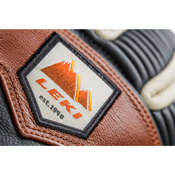 product variation LEKI Patrol 3d Fraphite/Off White/Maroon Gloves (653833301) image