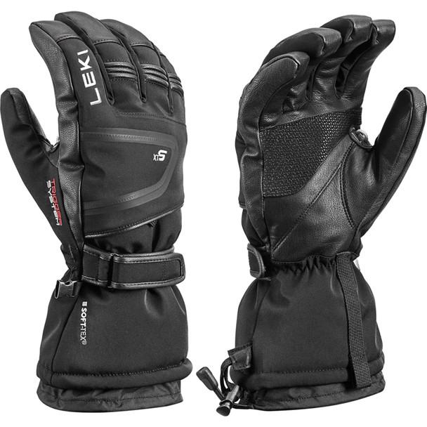 product variation LEKI Detect S Black Gloves (653841301) image