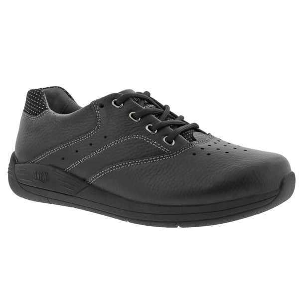 product variation DREW Women's Tour Black Leather Casual Shoes (10857-12) image