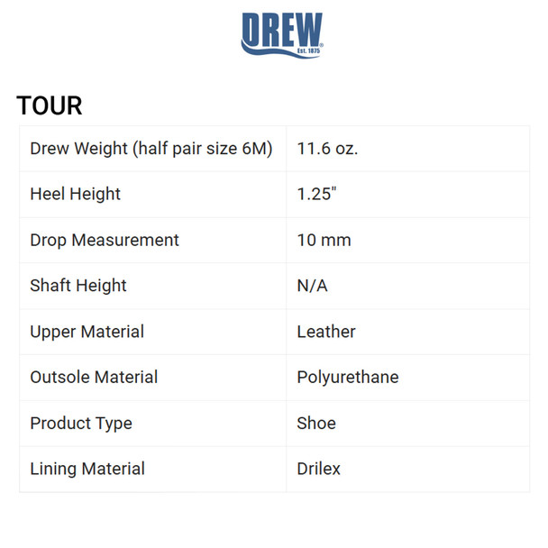 product variation DREW Women's Tour Black Leather Casual Shoes (10857-12) image